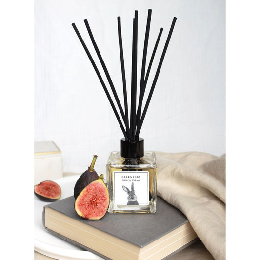 Bellatrix the Bunny Wild Fig and Grape Luxury Reed Diffuser