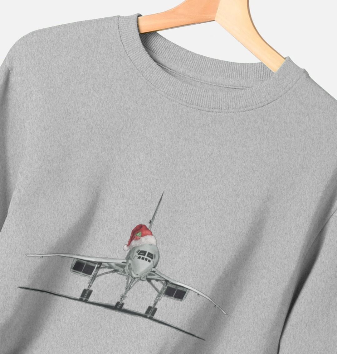 Women's Crew Neck Festive Concorde Sweater Certified Organic Cotton