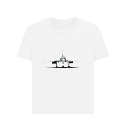 White Women's Concorde Organic Tee Shirt
