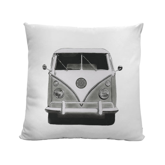 A Faux Suede Camper Van Cushion from Libra Fine Arts