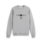 Light Heather Printed Sweater Front