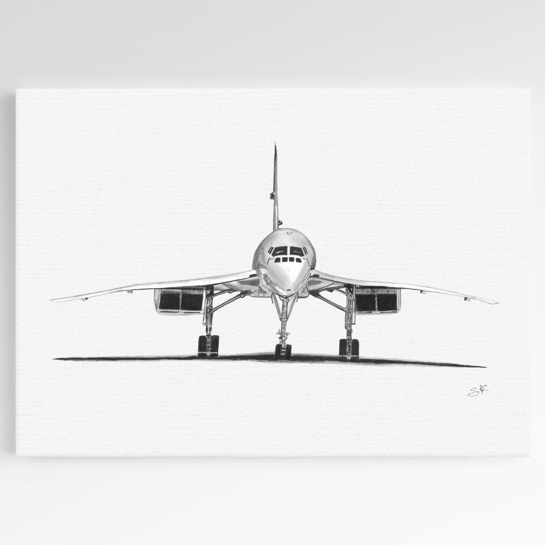 Concorde Fine Art Giclee Print