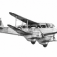 de Havilland Aircraft Art Print — unframed artwork