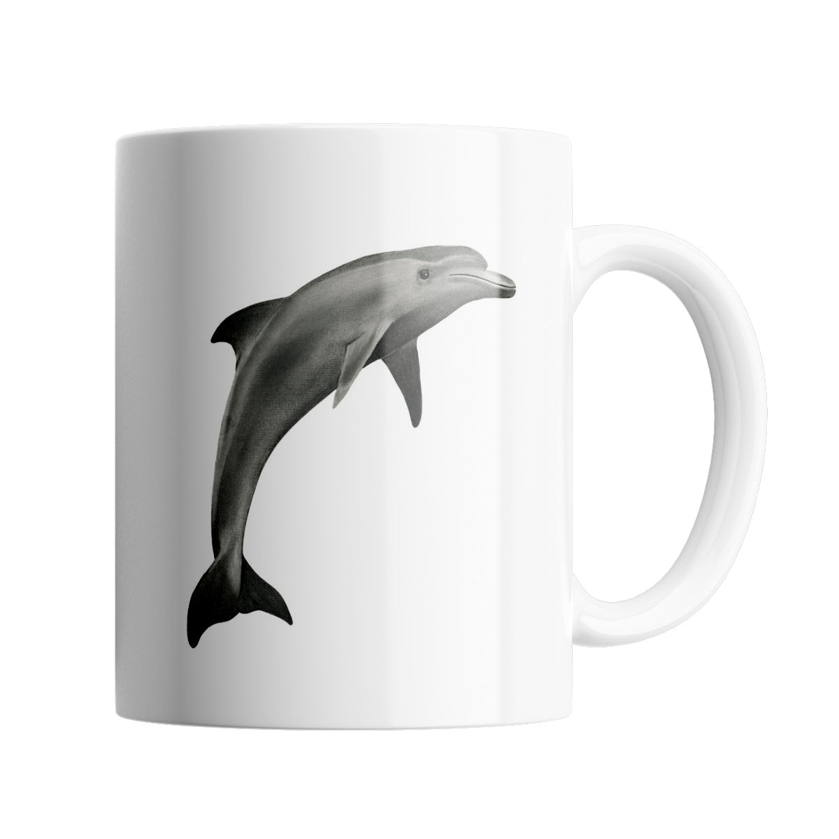 Dolphin 11oz Ceramic Mug From Libra Fine Arts