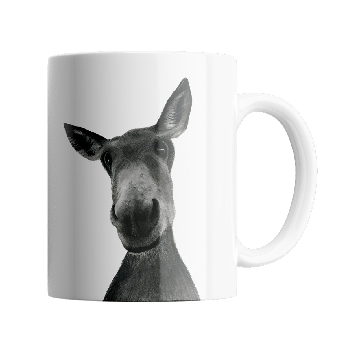Donkey 11oz Ceramic Mug From Libra Fine Arts