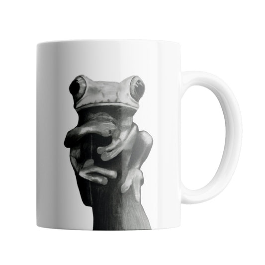 Frog  11 oz Ceramic Mug From Libra Fine Arts