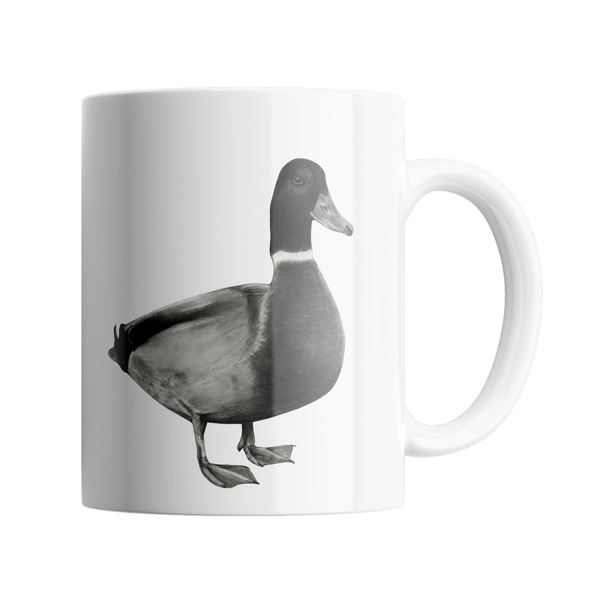 Duck 11oz Ceramic Mug From Libra Fine Arts
