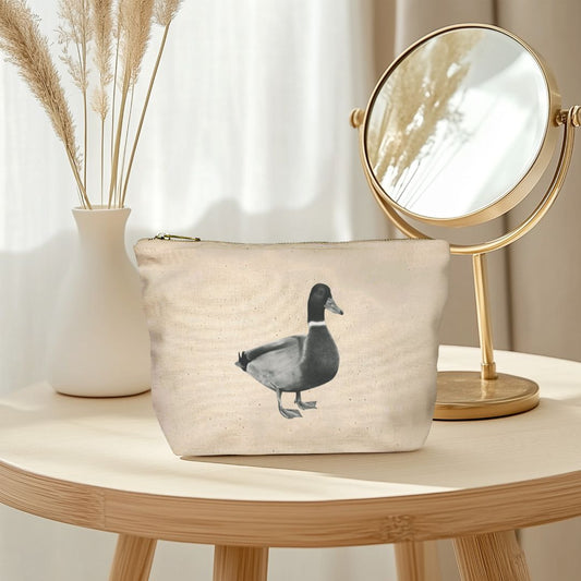 Rana the Duck Mini Pouch – Hand-Drawn Countryside Wildlife Accessory