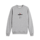 Light Heather Printed Sweater Front
