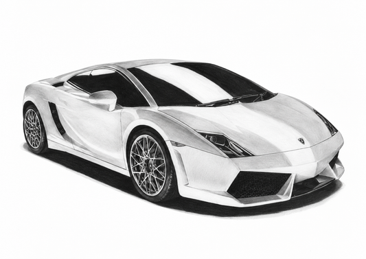 Lamborghini Gallardo artwork only