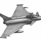 Eurofighter Typhoon Hand-Drawn Print | Modern Military Aviation Art — unframed artwork