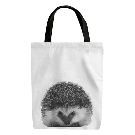 Hedgehog Reusable Shopper Bag By Libra Fine Arts