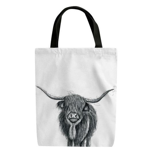 Highland Cow Shopper Bag From Libra Fine Arts