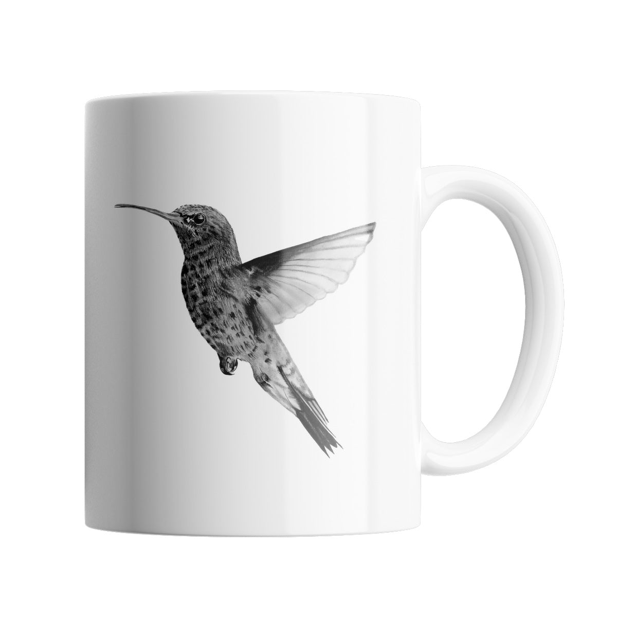 Hummingbird 11 oz Ceramic Mug From Libra Fine Arts