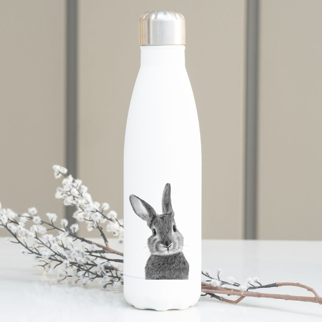 Bunny Stainless Steel Flask From Libra Fine Arts