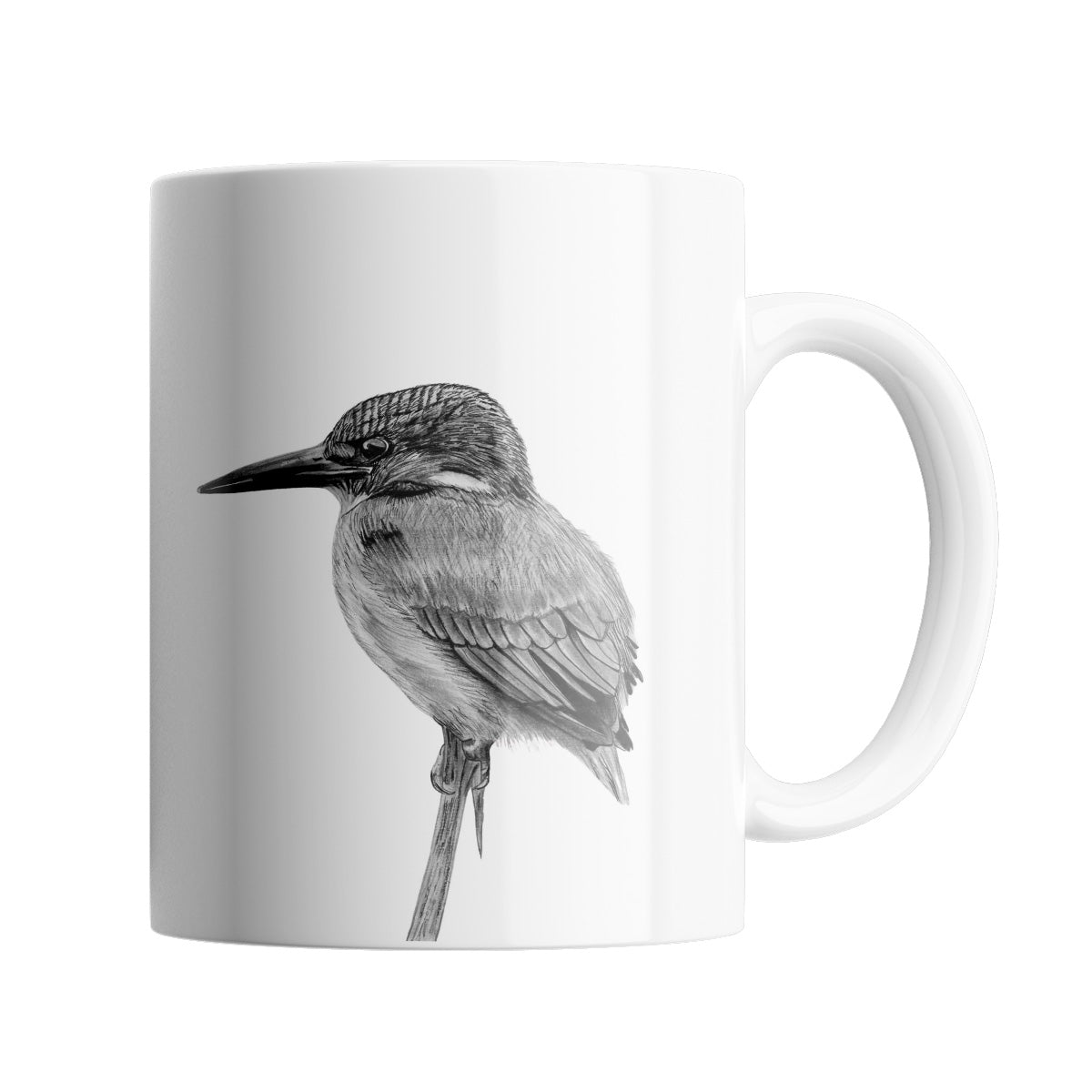 Kingfisher Bird 11 oz Ceramic Mug From Libra Fine Arts