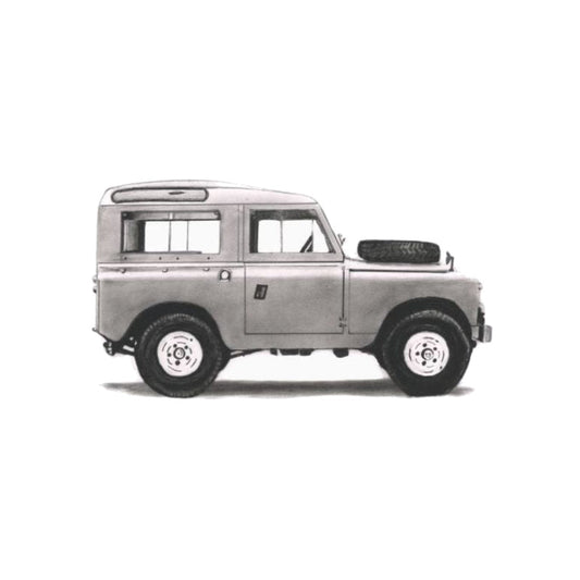 Land Rover Greeting Card — card front