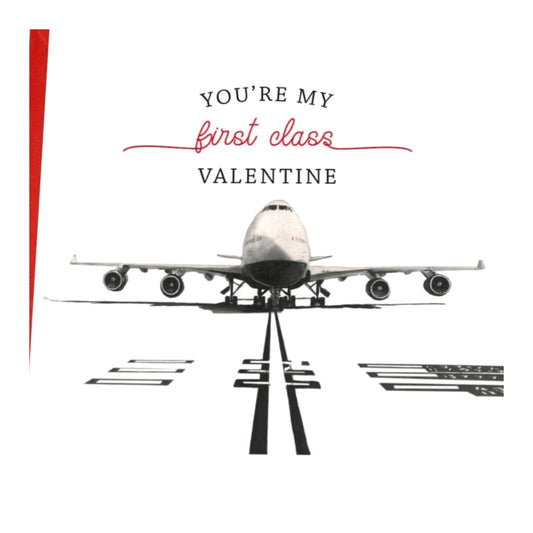 You're My First Class Valentine Greeting Card — card front