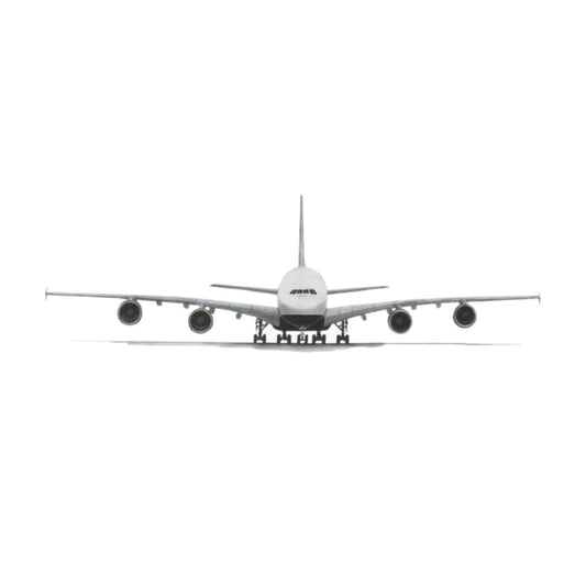 Airbus A380 Greeting Card — card front