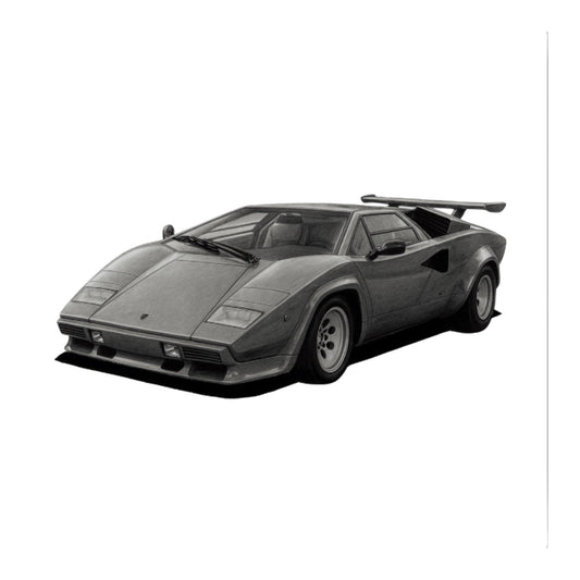 Lamborghini Countach Sports Car — card front