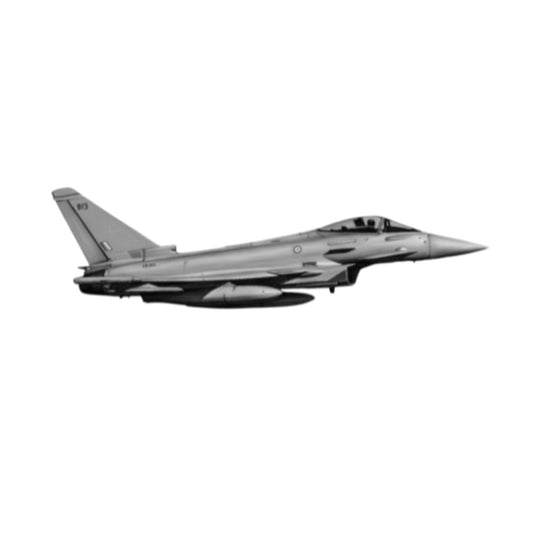 Typhoon Aviation Greeting Card — card front