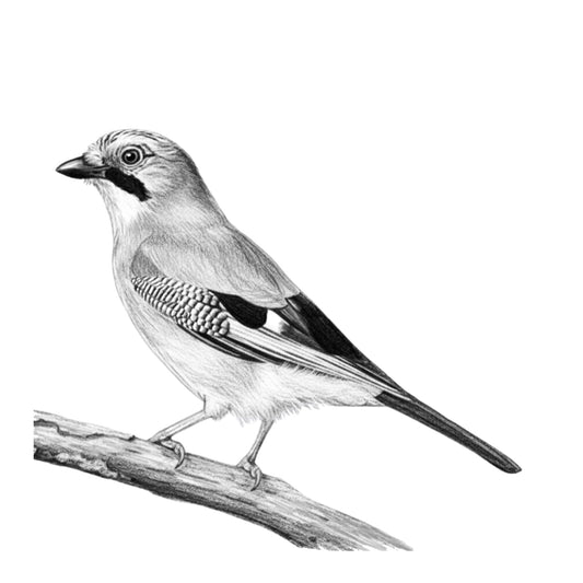 Jay Hand-Drawn Greeting Card — card front