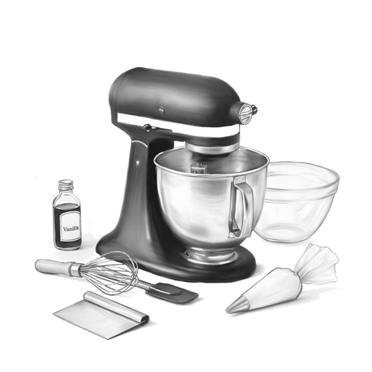 Baking Greeting Card — card front