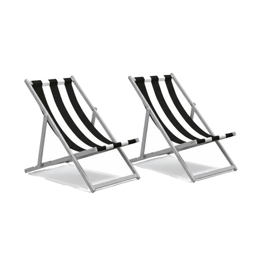 Deck Chairs Greeting Card — card front
