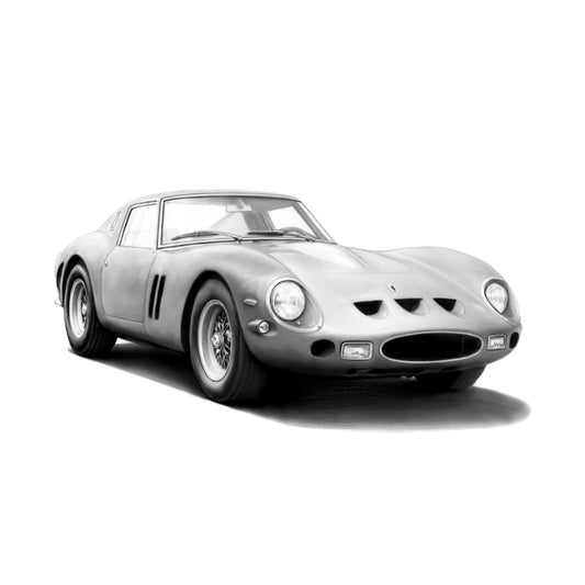 Ferrari 250 GTO Greeting Card — card front