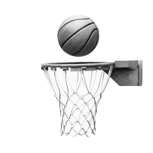 Basketball Greeting Card — card front