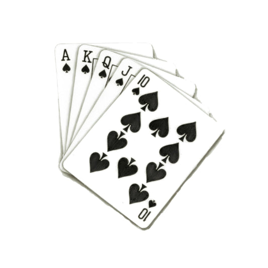 Playing Cards – Hobbies Collection Greeting Card — card front