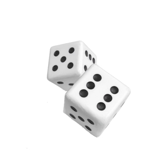 Roll The Dice Hobbies Greeting Card — card front