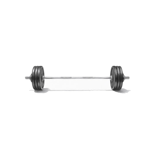 Weightlifting Gym Greeting Card — card front