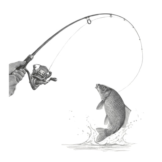 Fishing – Hand-Drawn Greeting Card | River Life — card front