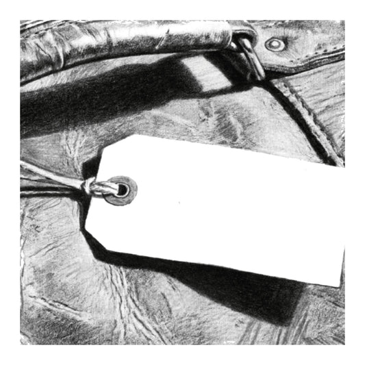 Write Your Own Luggage Tag — card front