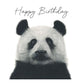 Happy Birthday Panda Card — card front