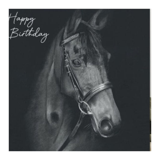 Happy Birthday Narla the Horse — card front