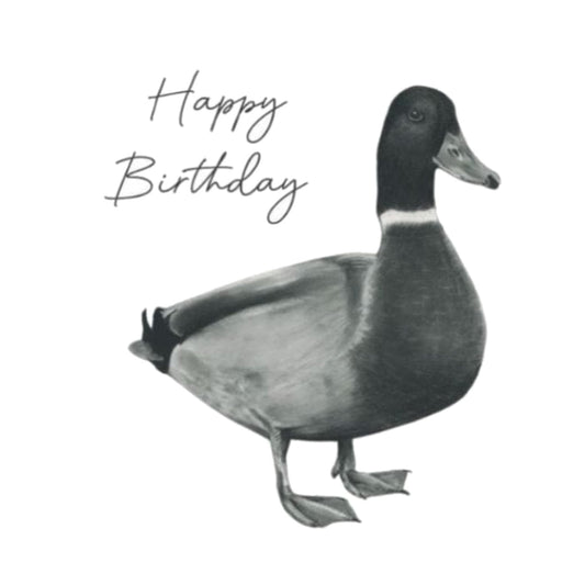 Happy Birthday Rana Duck Card — card front