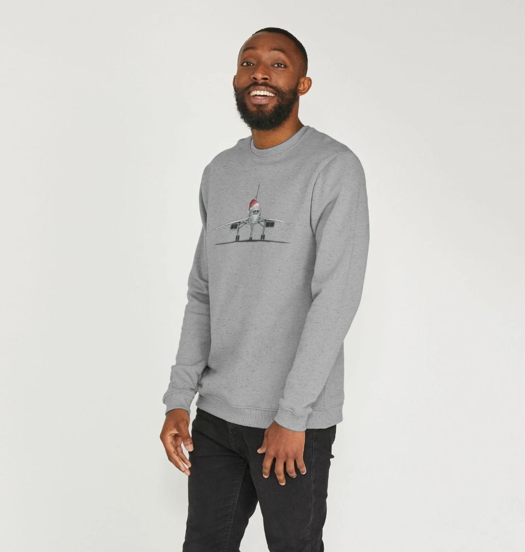 Men's Festive Concorde Crew Neck Sweater Certified Organic Cotton