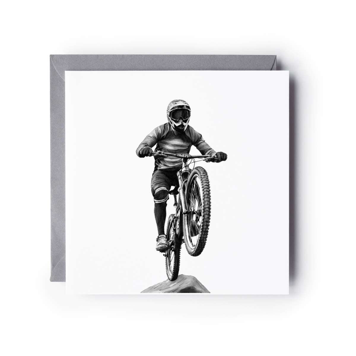 Mountain Bike Greeting Card