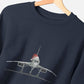 Women's festive Concorde organic cotton sweater