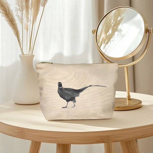 Cetus the Pheasant Pouch Bag – Hand-Drawn Countryside Wildlife Accessory