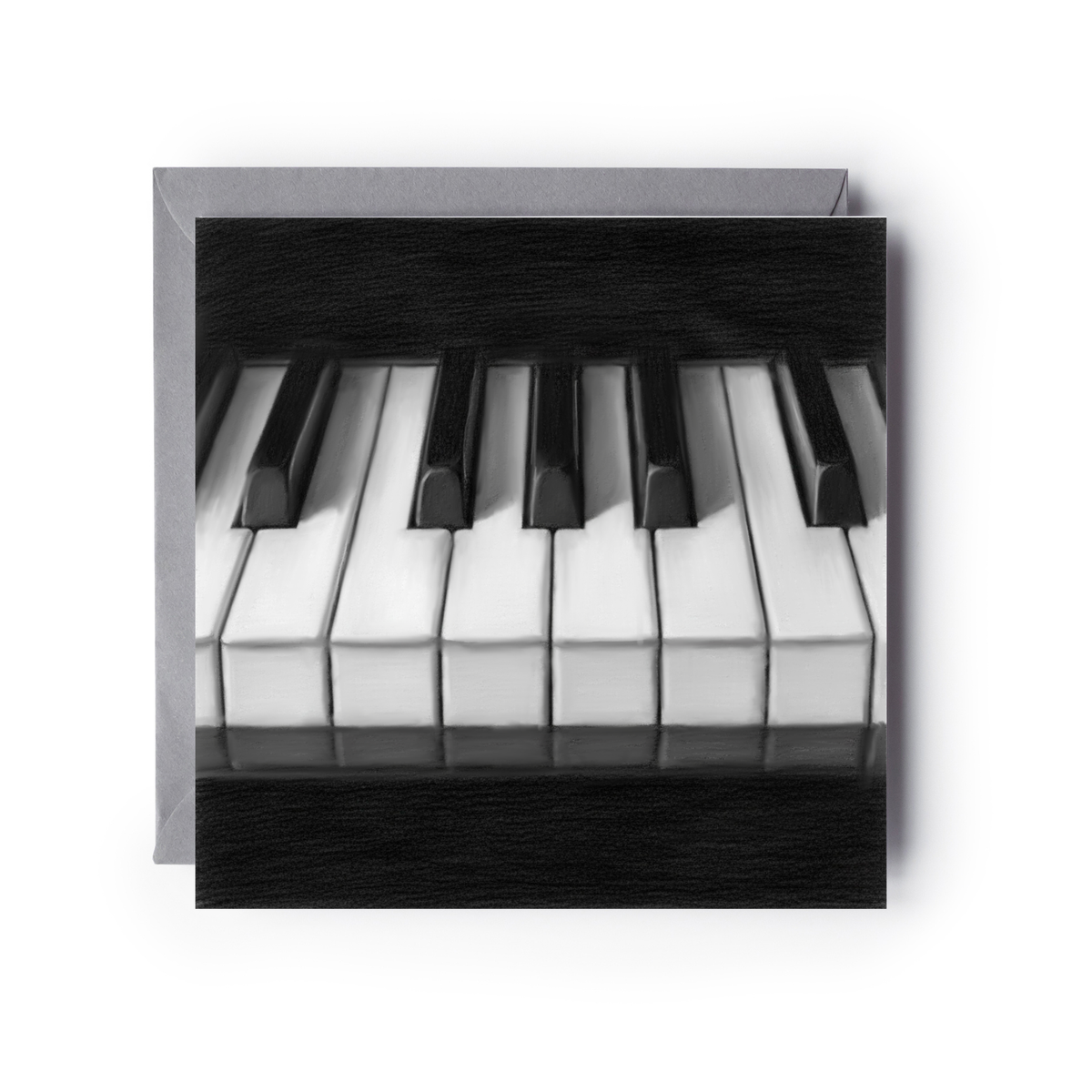 Piano Musical Greeting Card