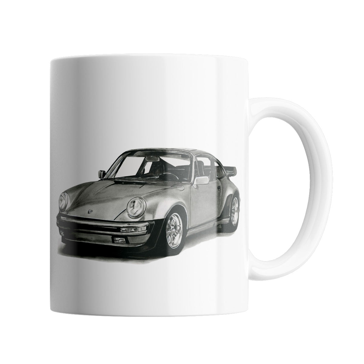 Porsche 911 11oz Ceramic Mug From Libra Fine Arts