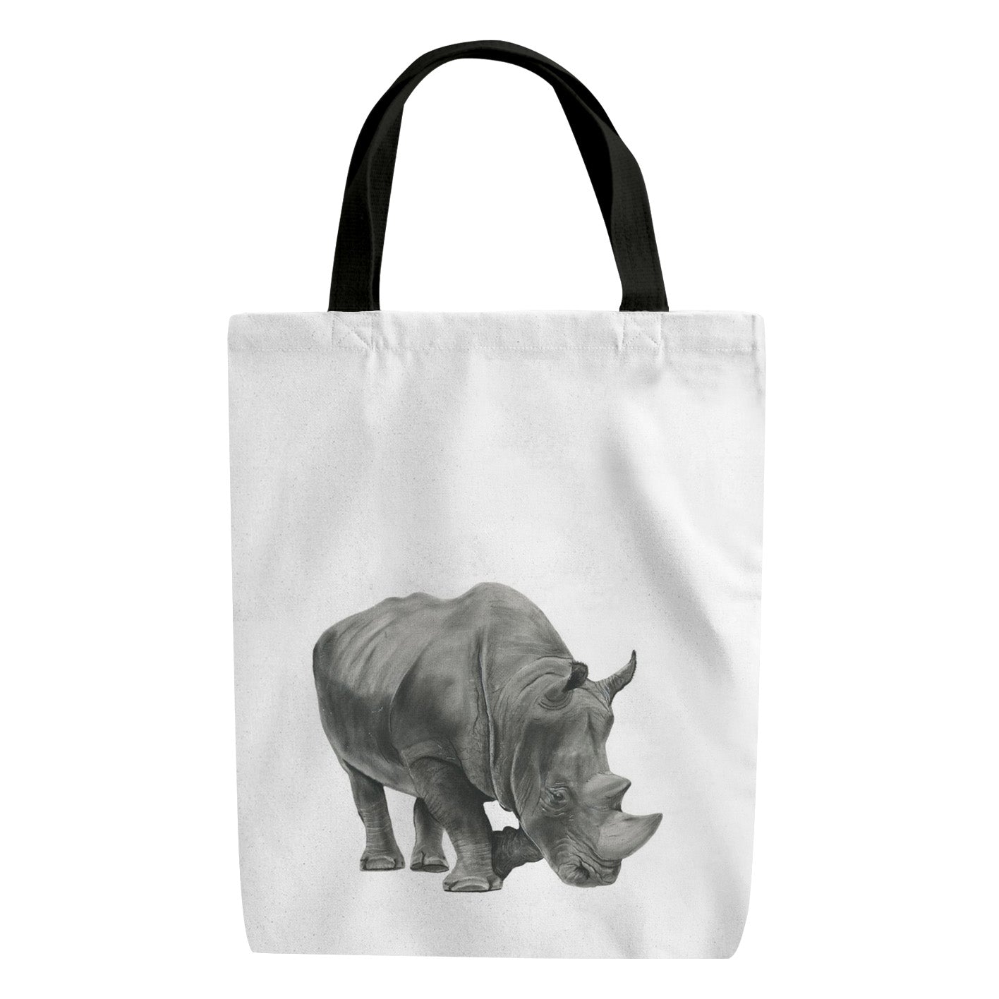 A Rhino Reusable Shopper Bag From Libra Fine Arts