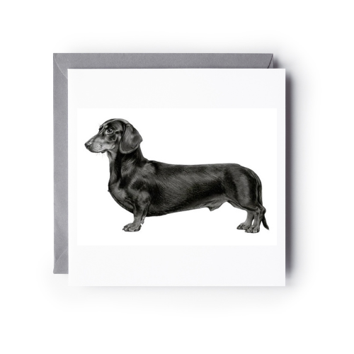 Sausage Dog Card