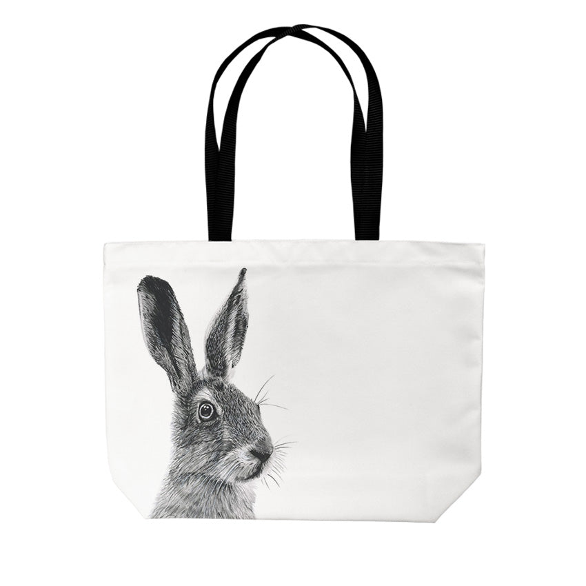 Hare Tote Bag From Libra Fine Arts