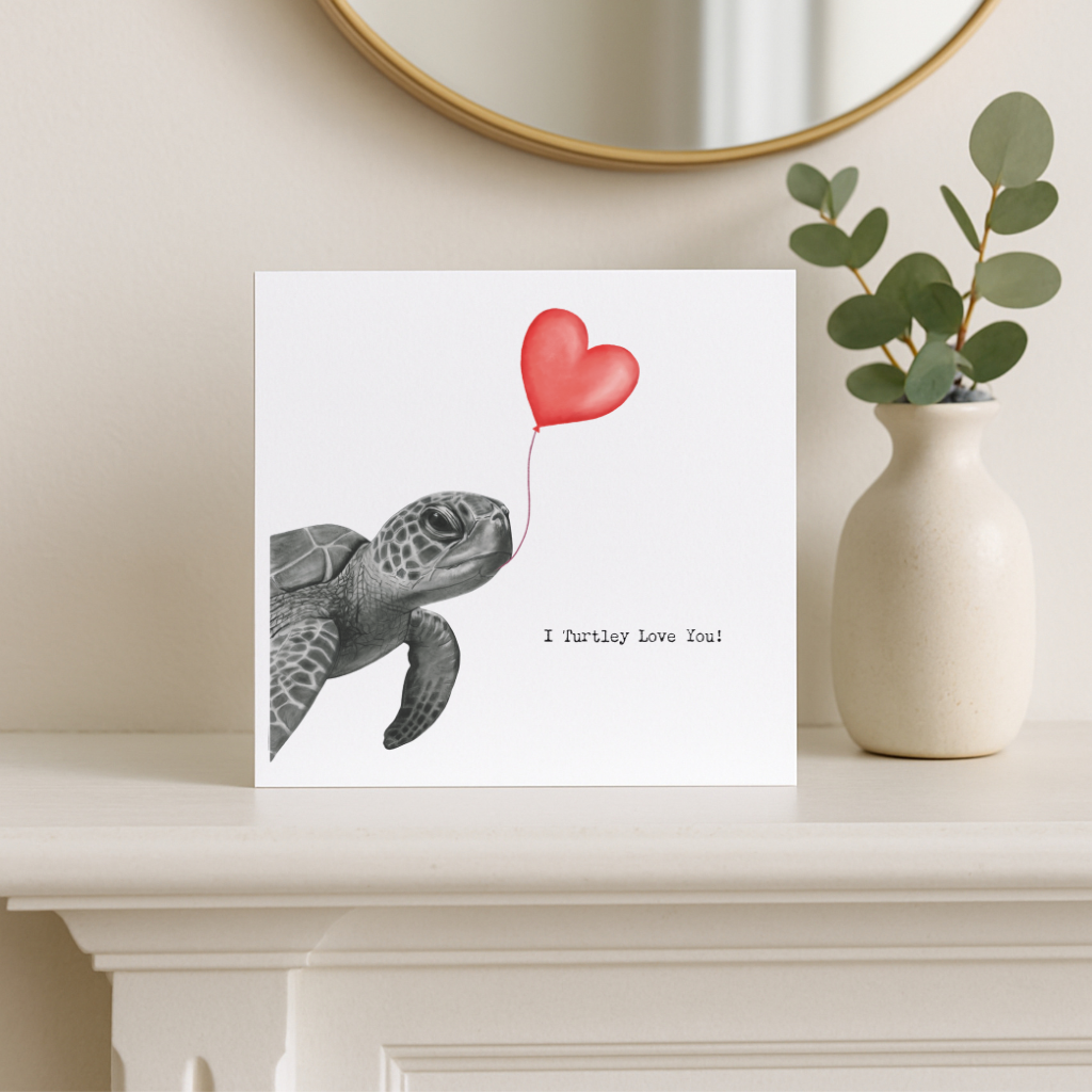 Turtle-y Love You greeting card