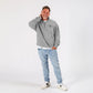 Unisex Boeing 747 Organic Cotton Zip Sweatshirt