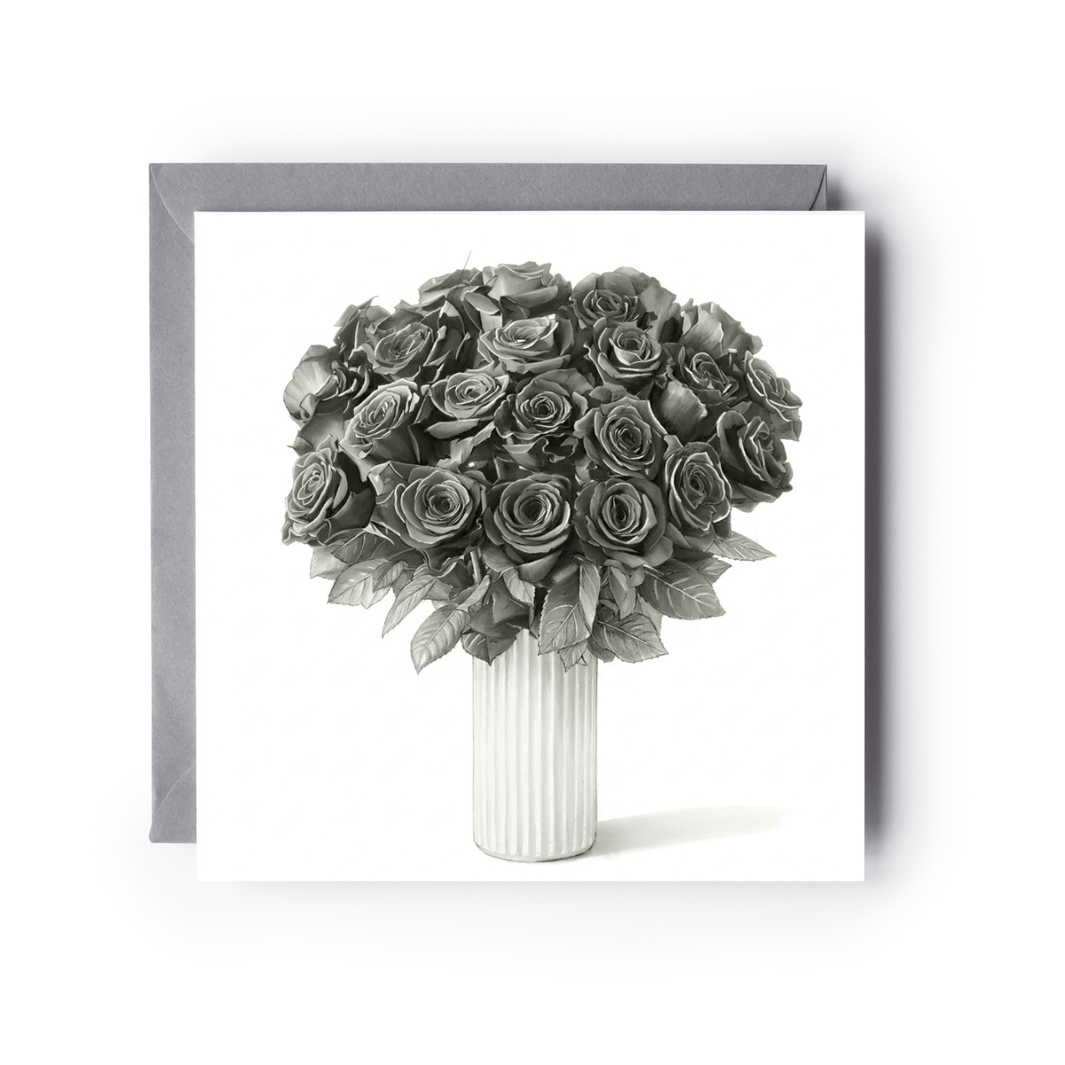 Bunch of Roses – Elegant Floral Greeting Card